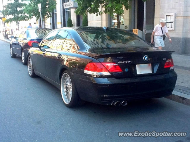 BMW Alpina B7 spotted in Boston, Massachusetts