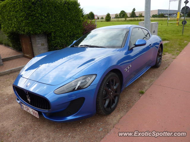 Maserati GranTurismo spotted in Zaventem, Belgium