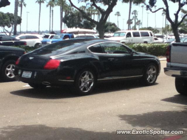 Bentley Continental spotted in San Diego, California