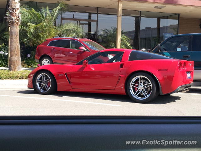 Chevrolet Corvette Z06 spotted in Riverside, California