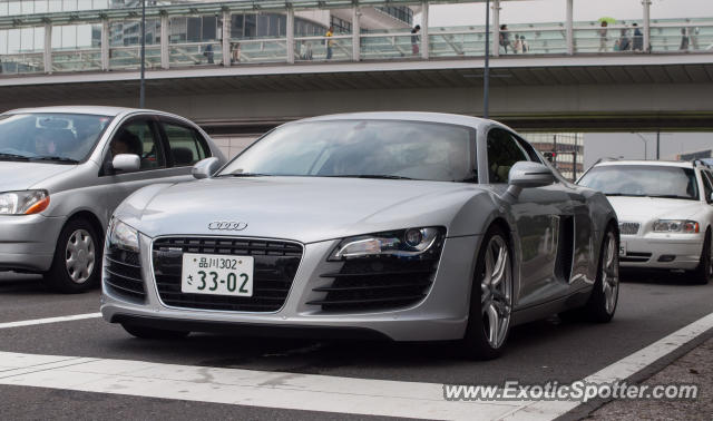 Audi R8 spotted in Yokohama, Japan