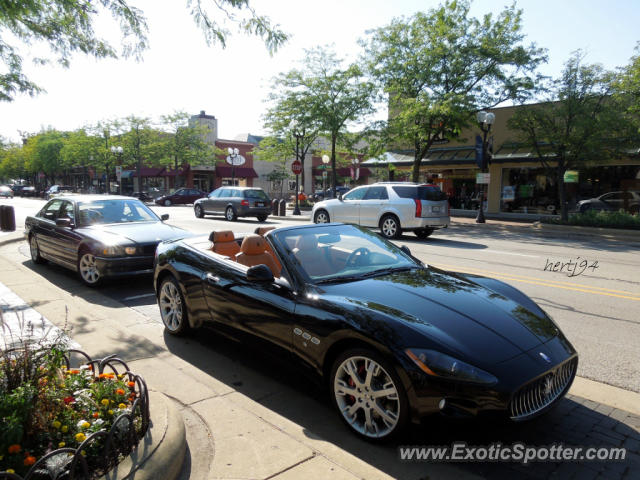 Maserati GranCabrio spotted in Highland Park, Illinois