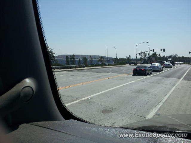 Aston Martin DB9 spotted in Ontario, California