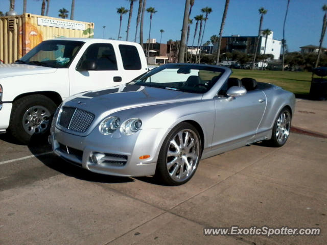 Bentley Continental spotted in San Diego, California