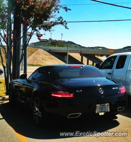 Mercedes SLS AMG spotted in Leon Springs, Texas