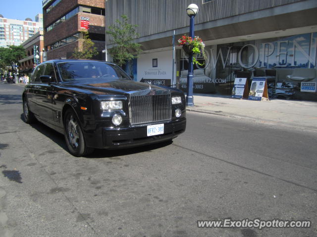 Rolls Royce Phantom spotted in Toronto, Canada