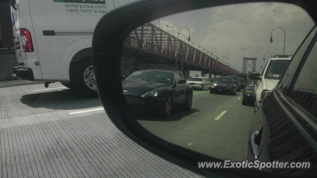 Aston Martin Vantage spotted in Brooklyn, New York