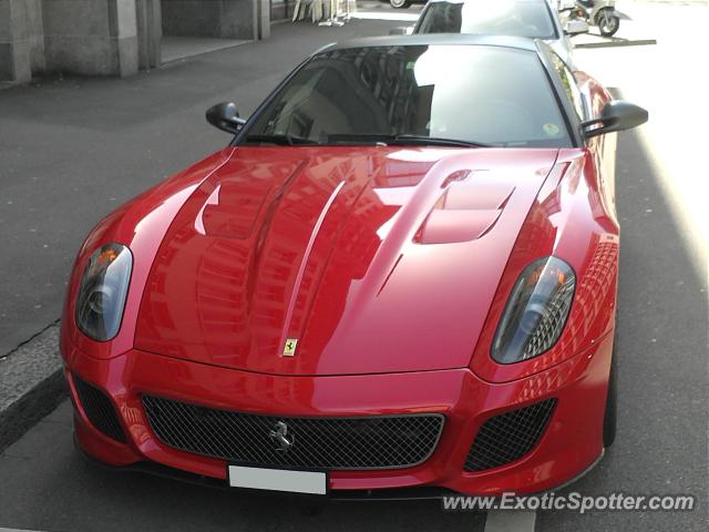 Ferrari 599GTO spotted in Zurich, Switzerland