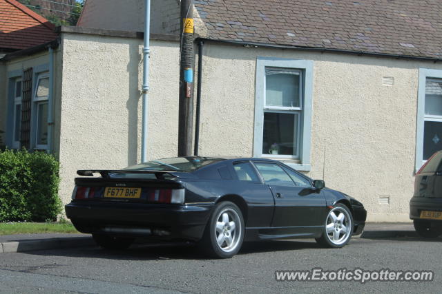 Lotus Esprit spotted in North Queensfery, United Kingdom