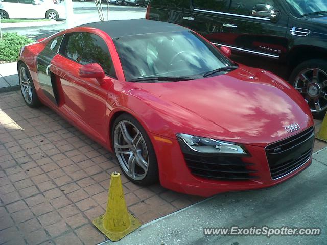 Audi R8 spotted in Tampa, Florida