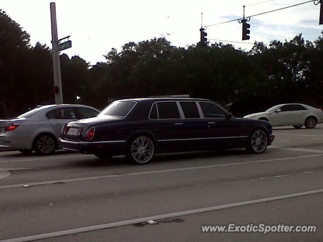 Bentley Arnage spotted in Bonita Springs, Florida