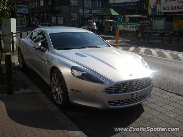 Aston Martin Rapide spotted in Cracow, Poland