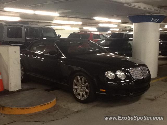 Bentley Continental spotted in Boston, Massachusetts