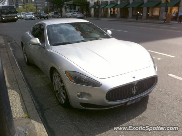 Maserati GranTurismo spotted in Vancouver B.C, Canada