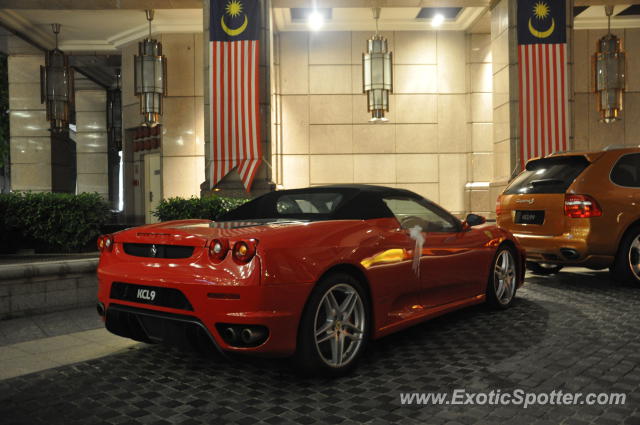 Ferrari F430 spotted in Kuala Lumpur, Malaysia