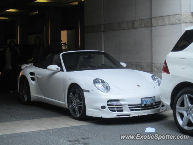 Porsche 911 Turbo spotted in Toronto, Canada