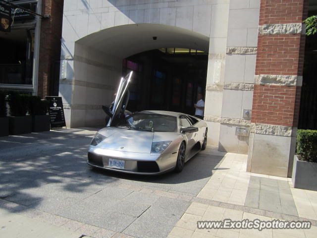 Lamborghini Murcielago spotted in Toronto, Canada