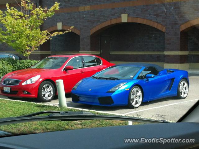 Lamborghini Gallardo spotted in St. Louis, Missouri