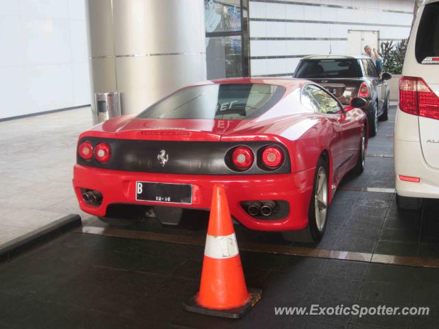 Ferrari 360 Modena spotted in Jakarta, Indonesia