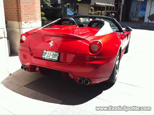 Ferrari 599GTO spotted in Toronto, Canada