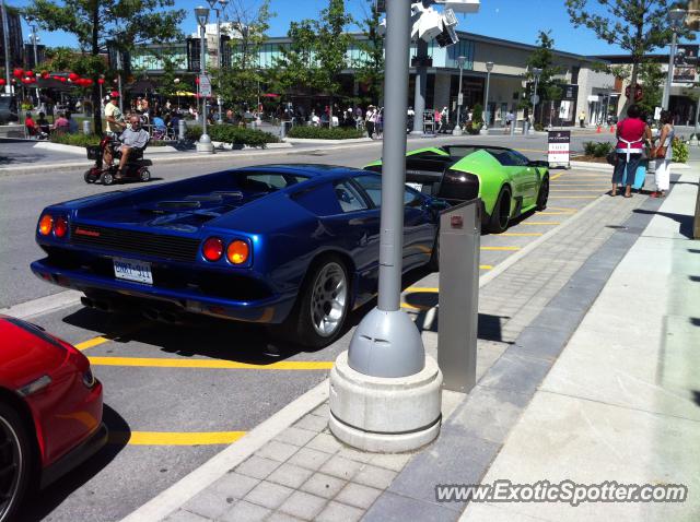 Lamborghini Diablo spotted in Toronto, Canada