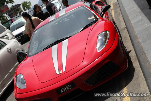 Ferrari F430 spotted in Kota Kinabalu, Malaysia