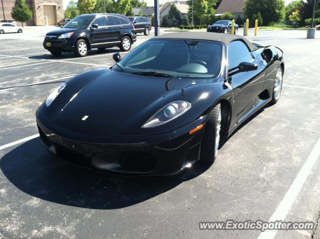 Ferrari F430 spotted in Westfield, Indiana