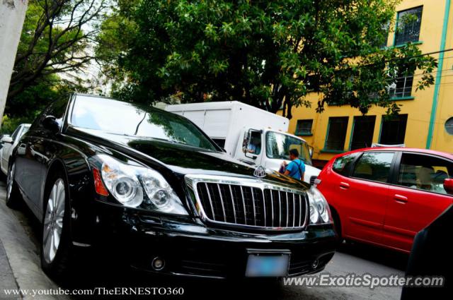 Mercedes Maybach spotted in Ciudad de Mexico, Mexico