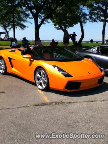 Lamborghini Gallardo spotted in Buffalo, New York