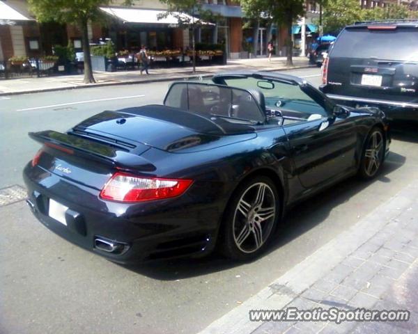 Porsche 911 Turbo spotted in Boston, Massachusetts