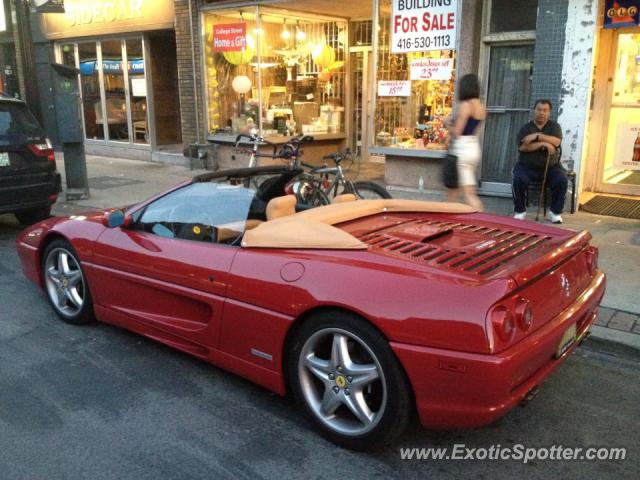 Ferrari F355 spotted in Toronto, Canada