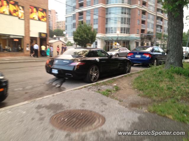 Mercedes SLS AMG spotted in Toronto, Canada