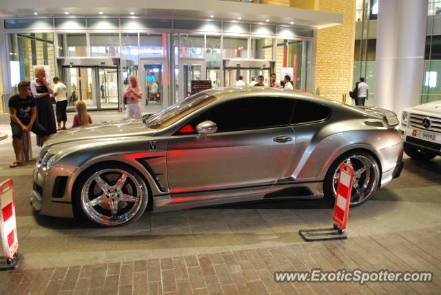 Bentley Continental spotted in Dubai, United Arab Emirates