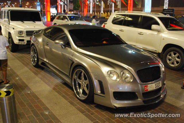Bentley Continental spotted in Dubai, United Arab Emirates