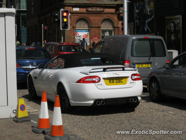 Jaguar XKR-S spotted in Glasgow, United Kingdom