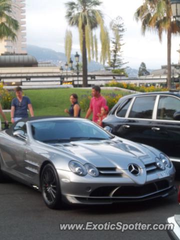 Mercedes SLR spotted in Monte Carlo, Monaco