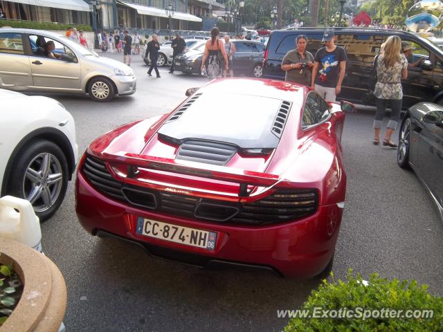 Mclaren MP4-12C spotted in Monte Carlo, Monaco