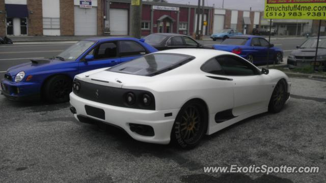 Ferrari 360 Modena spotted in Oceanside, New York