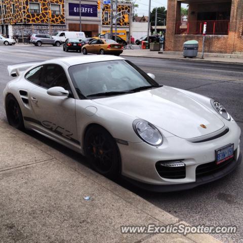 Porsche 911 GT2 spotted in Toronto, ontario, Canada