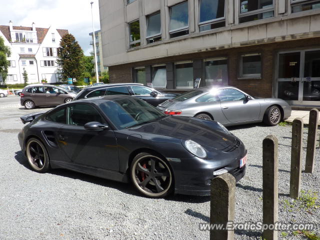 Porsche 911 Turbo spotted in Gent, Belgium