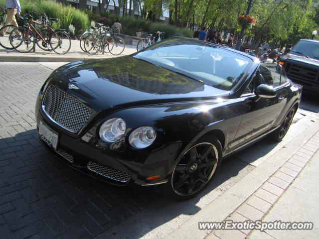 Bentley Continental spotted in Toronto, Canada