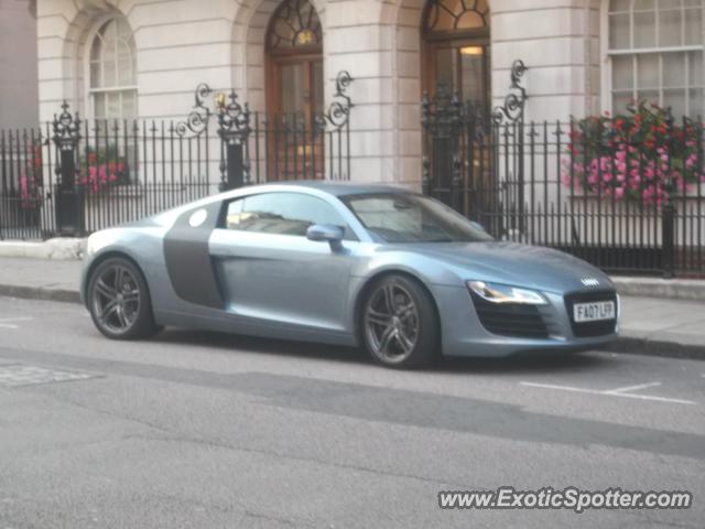 Audi R8 spotted in London, United Kingdom