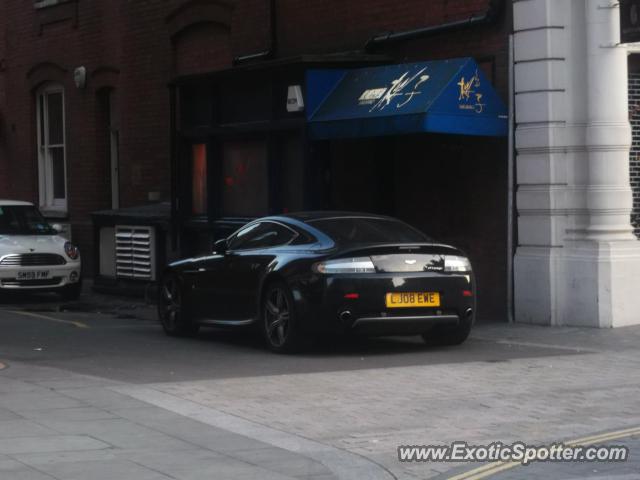 Aston Martin Vantage spotted in London, United Kingdom