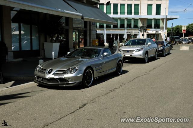 Mercedes SLR spotted in Geneva, Switzerland