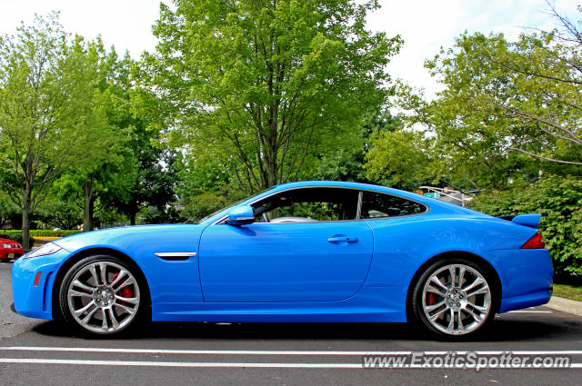 Jaguar XKR-S spotted in Red Bank, New Jersey