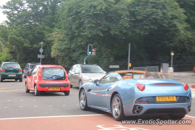 Ferrari California spotted in Edinburgh, United Kingdom