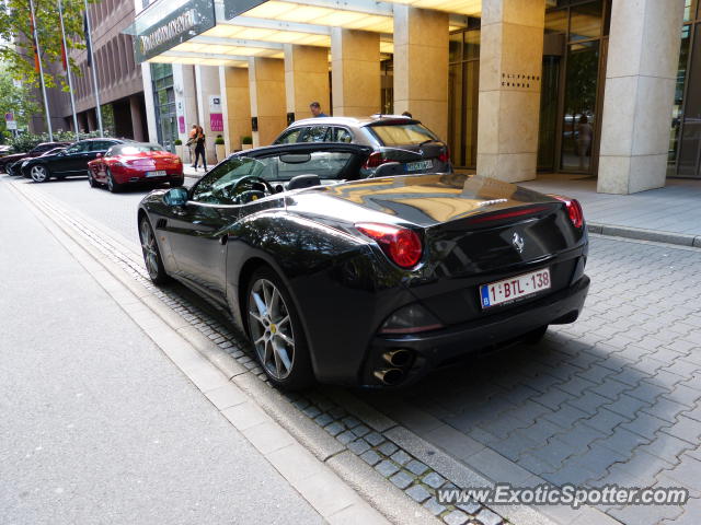 Ferrari California spotted in Düsseldorf, Germany