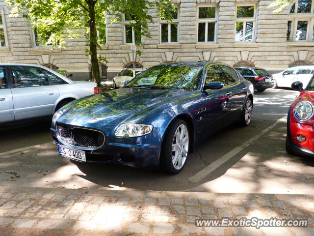 Maserati Quattroporte spotted in Düsseldorf, Germany