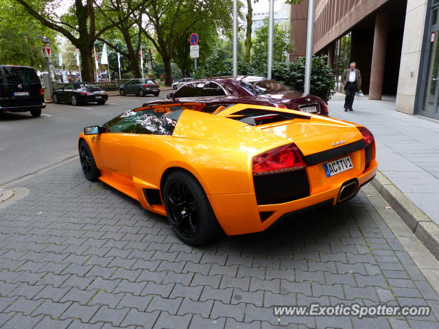 Lamborghini Murcielago spotted in Düsseldorf, Germany