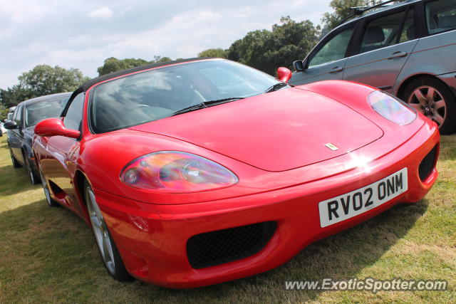 Ferrari 360 Modena spotted in Queensferry, United Kingdom